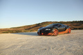 Bugatti Veyron Super Sport noir/orange 3/4 avant gauche 3