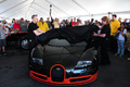 Bugatti Veyron Super Sport noir/orange Monterey présentation 2
