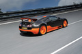 Bugatti Veyron Super Sport - noire/orange - 3/4 arrière droit