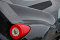 Ferrari 458 Italia noir courbures d'aile arrière droite