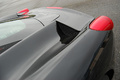 Ferrari 458 Italia noir prises d'air capot moteur
