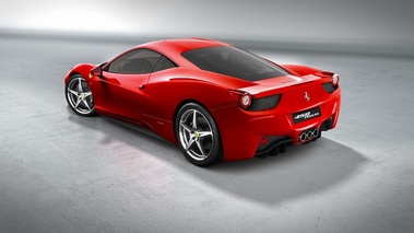 Ferrari 458 Italia - Rouge - 3/4 arrière gauche