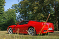 Ferrari 575 SuperAmerica rouge 3/4 arrière gauche