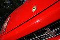 Ferrari 575 SuperAmerica rouge logos