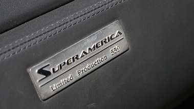 Ferrari 575 SuperAmerica rouge plaque édition limitée