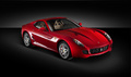 Ferrari 599 GTB Fiorano rouge 3/4 avant droit