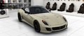 Ferrari 599 GTO beige/noir 3/4 avant droit