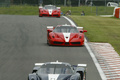 Ferrari FXX bleu face avant debout