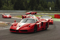 Ferrari FXX rouge 3/4 avant gauche