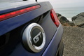 Ford Mustang GT bleu logo coffre