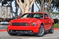 Ford Mustang GT CS rouge 3/4 avant gauche 7