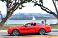 Ford Mustang GT CS rouge filé