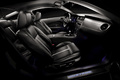 Ford Mustang GT noir intérieur