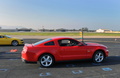 Ford Mustang GT rouge filé