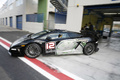 Lamborghini Gallardo LP560-4 SuperTrofeo noir profil