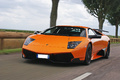 Lamborghini Murcielago LP670-4 SV orange 3/4 avant gauche travelling 2