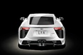Lexus LF-A blanc face arrière