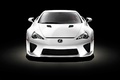 Lexus LF-A blanc face avant
