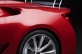 Lexus LF-A Roadster rouge 3/4 avant gauche coupé debout 2
