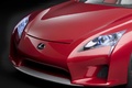 Lexus LF-A Roadster rouge calandre