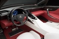 Lexus LF-A Roadster rouge intérieur 3