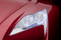 Lexus LF-A Roadster rouge phare avant