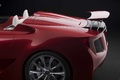 Lexus LF-A Roadster rouge profil coupé 7