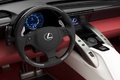 Lexus LF-A Roadster rouge tableau de bord 2