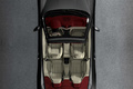 Maserati GranCabrio anthracite vue de haut