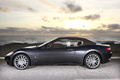 Maserati GranCabrio anthracite vue profil 1.