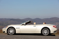 Maserati GranCabrio blanc profil