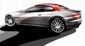 Maserati GranCabrio dessin 3/4 arrière gauche