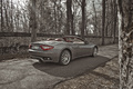 Maserati GranCabrio gris 3/4 arrière droit 