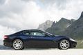 Maserati GranTurismo bleu profil