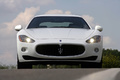 Maserati GranTurismo S blanc face avant