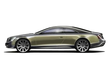 Sketch Maybach 57S coupé - profil