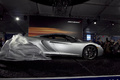 McLaren MP4-12C gris Pebble Beach profil présentation