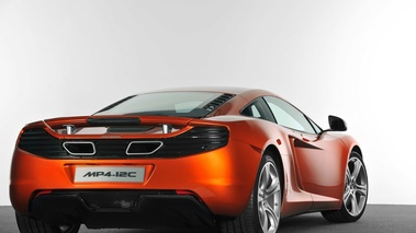 MP4-12C Rear view