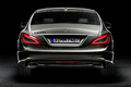 Mercedes CLS - gris - face arrière
