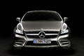 Mercedes CLS - gris - face avant