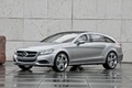 Mercedes CLS Shooting Break - 3/4 avant gauche