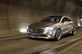 Mercedes Concept A gris 3/4 avant gauche travelling 2