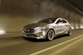 Mercedes Concept A gris 3/4 avant gauche travelling 3