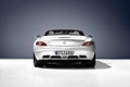 Mercedes SLS AMG Roadster blanc face arrière