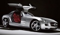 Mercedes SLS - Grise - illustration auto it