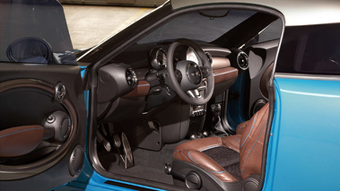 Mini Coupe Concept - bleu - intérieur