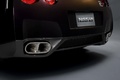 Nissan GTR V-Spec marron échappements