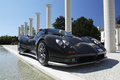 Pagani Zonda S 7.3 carbone 3/4 avant droit