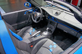 Mondial de l'Automobile Paris 2010 - Porsche 997 Speedster bleu intérieur