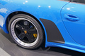 Mondial de l'Automobile Paris 2010 - Porsche 997 Speedster bleu jante 2